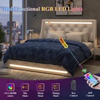 Aldeburgh LED Platform Bed