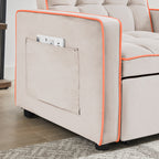 Pemberton chair bed velvet upholstery detail