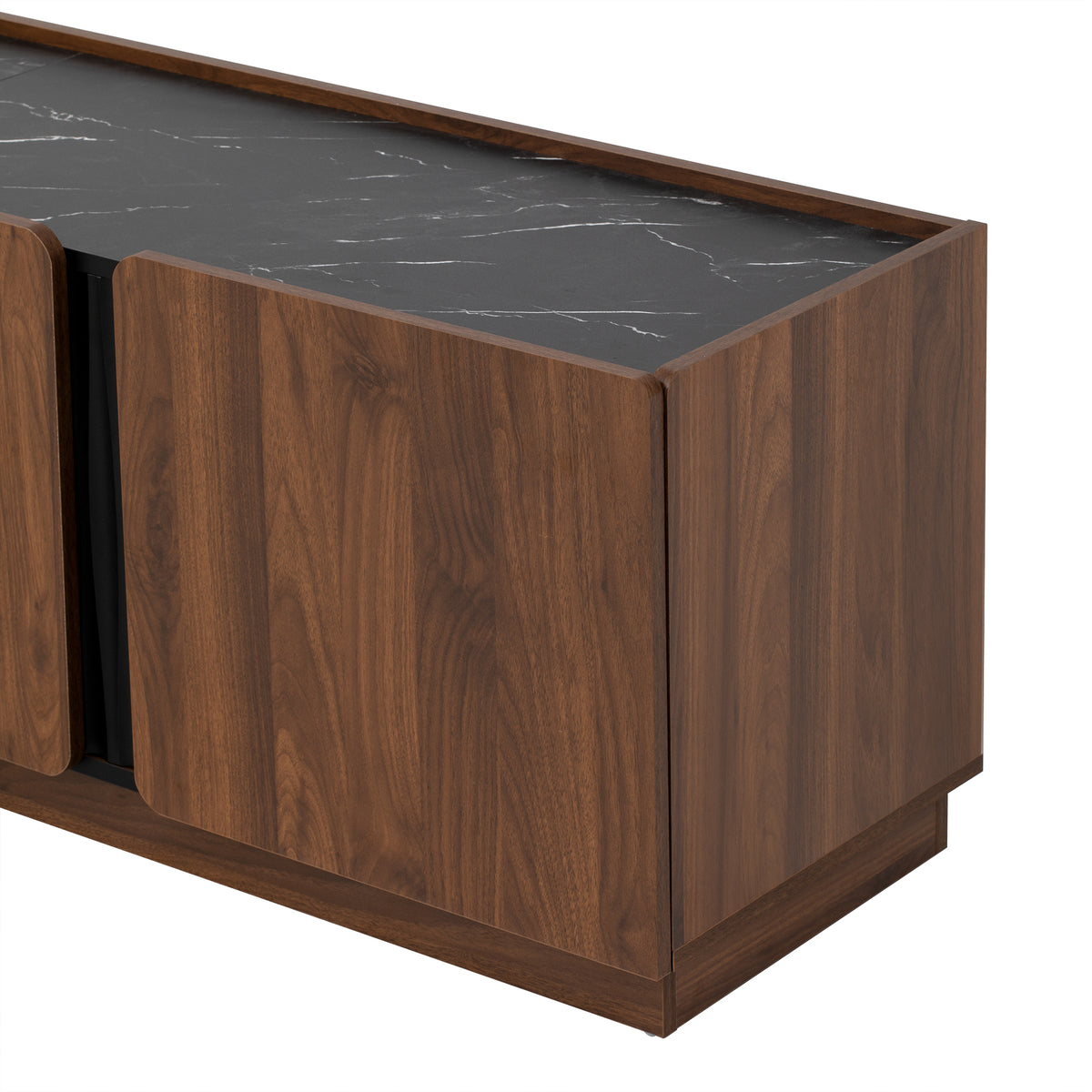 Grantham TV stand adjustable interior shelves