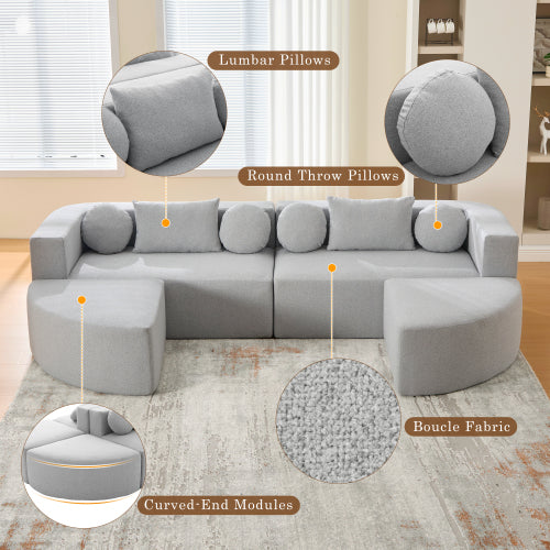 Jarrow modular sectional in a second colourway