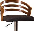 Amberley bar stools shown as a pair at a kitchen counter