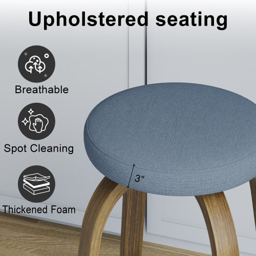 Cranleigh bar stool seen from the side