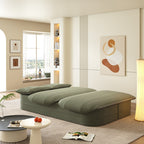Orta floor sofa cotton cover texture detail