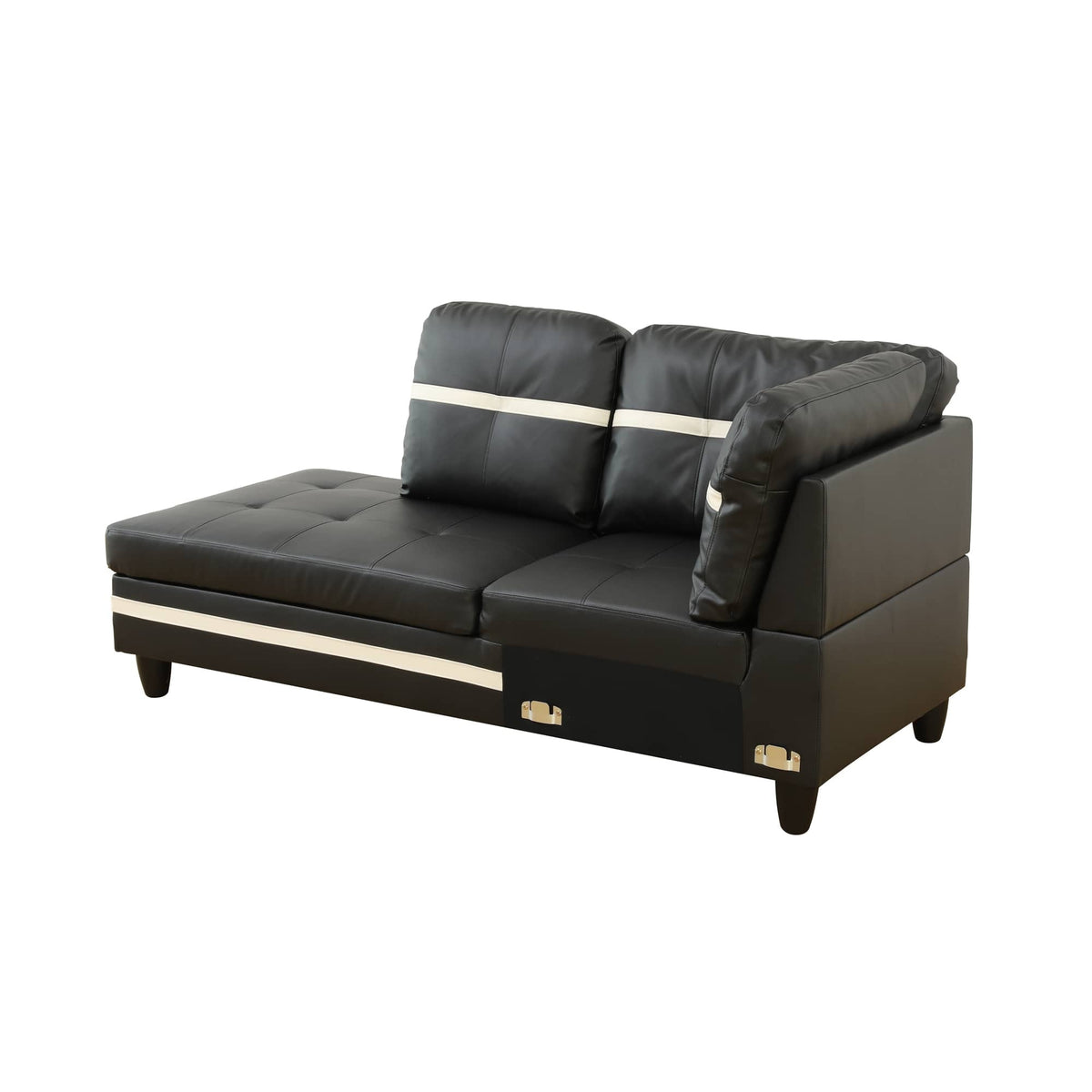 Jesmond sectional wood leg detail