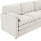 Lomond corner sofa wood leg detail