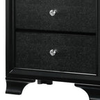 Tyneham nightstand textured drawer front detail