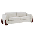 Verrin Corner Sofa in beige chenille