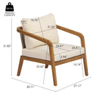 Skye set high-density foam cushion detail