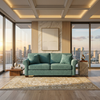 Garda Convertible Sofa, angled view