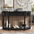 Jedburgh curved console in black
