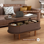 Esher coffee table seen from above