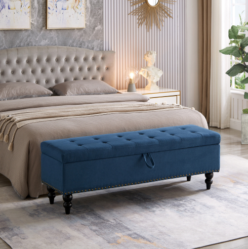 Fenwick Linen Bed Bench