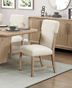 Quenza dining set, angled view