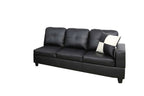 Kestrel Leather Sectional, leather detail