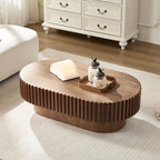 Fjord drum coffee table side profile