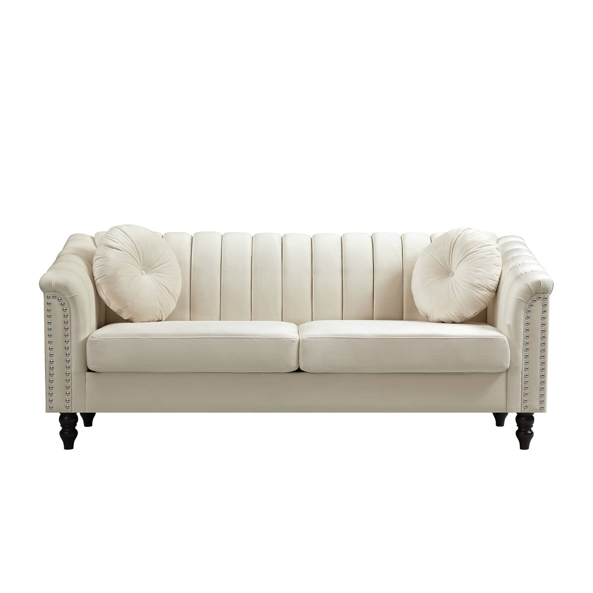 Merano Leather Corner Sofa in a living room