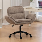 Alnwick chair in brown teddy fleece