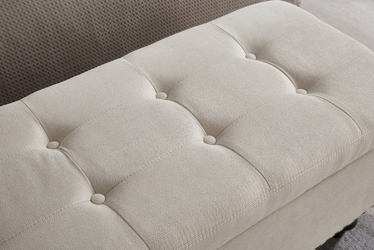 Fenwick bed bench leg and base detail