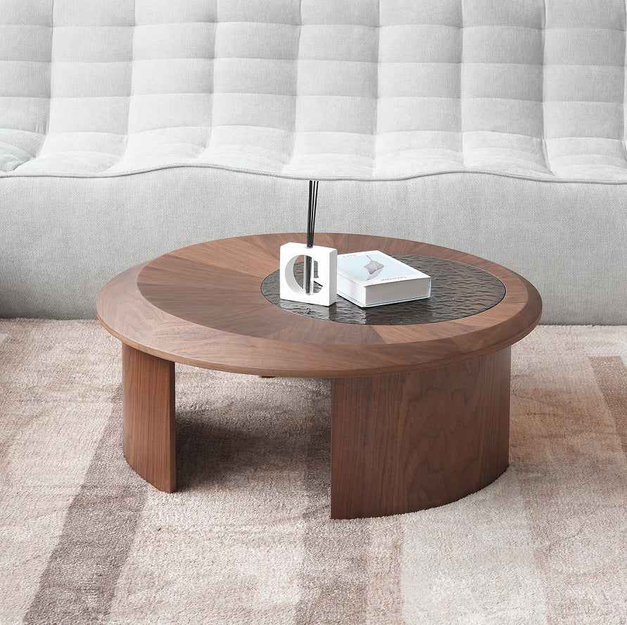 Ymir coffee table set base and edge detail
