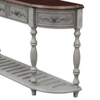 Jedburgh console seen from the side showing the 13 inch depth