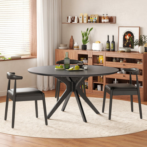 Ripon table intersecting pedestal base detail