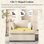 Wolterton armchair cushioned armrest detail