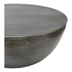 Corniche metal coffee table base detail