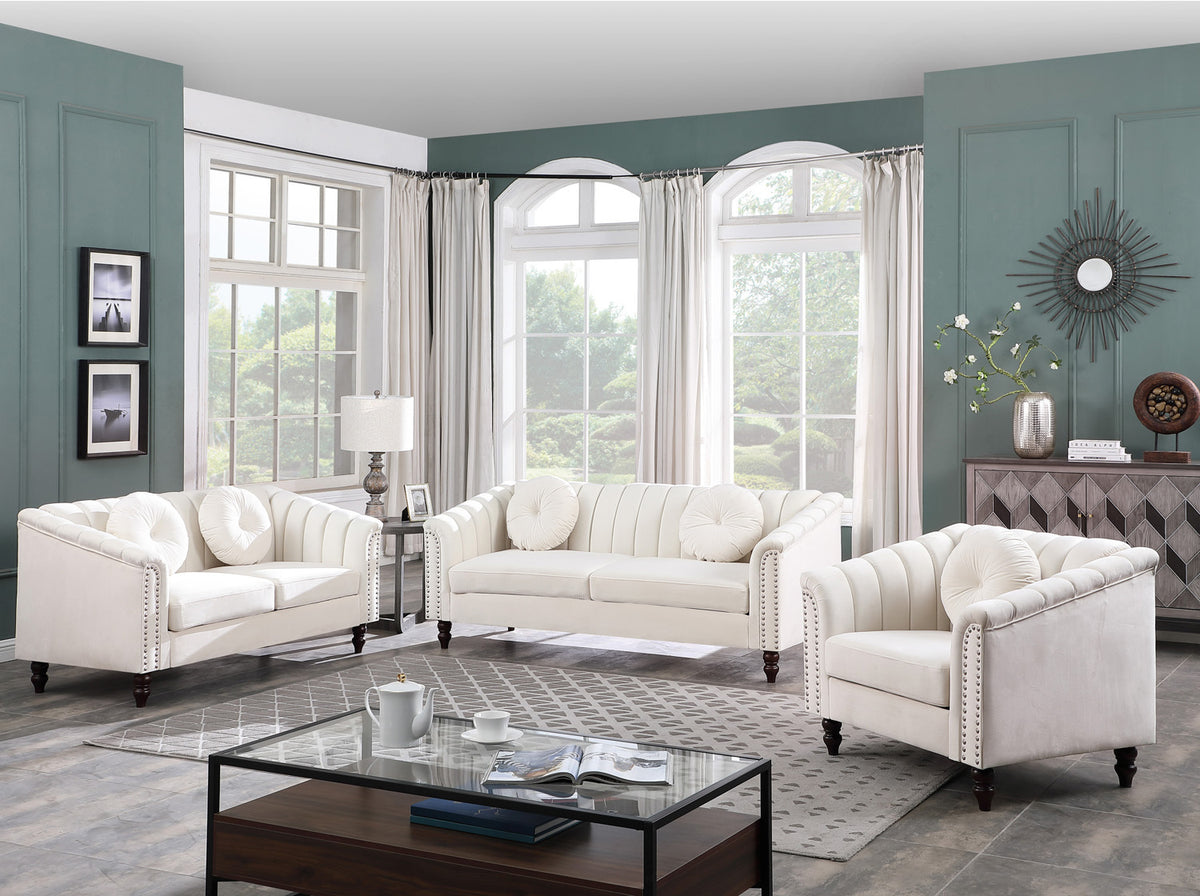 Merano Leather Corner Sofa, wood leg detail