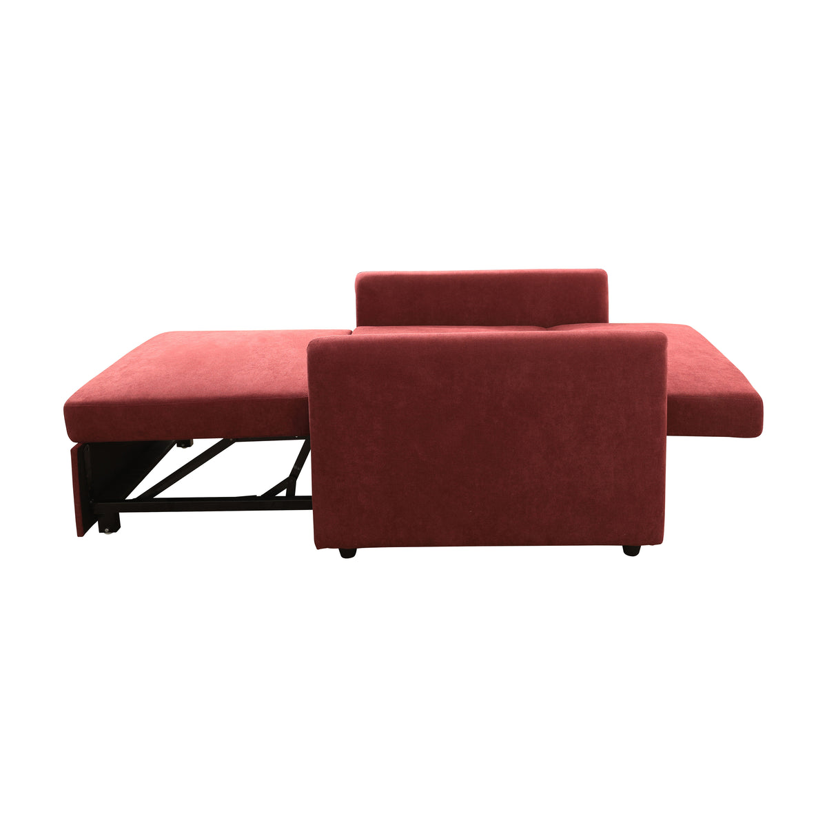 Pelham sleeper chair metal leg detail