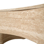 Dovre coffee table edge and surface detail