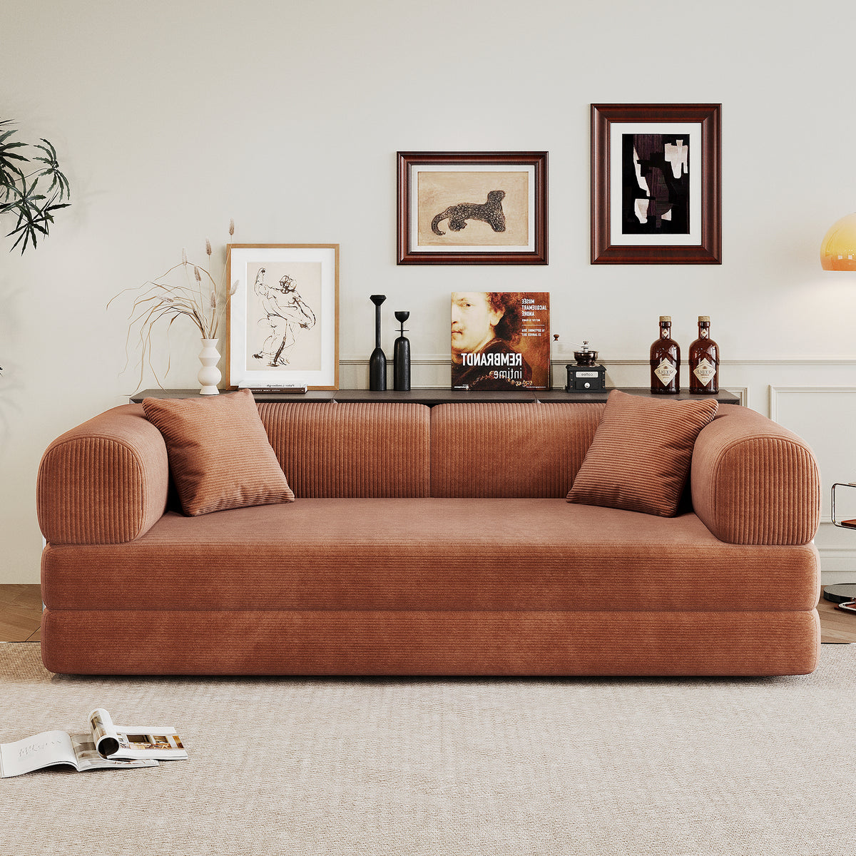 Selsey sofa fabric and cushion detail