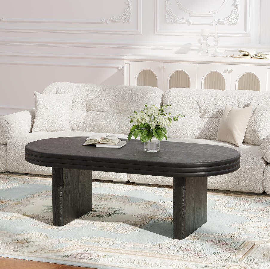 Oriel coffee table seen from above