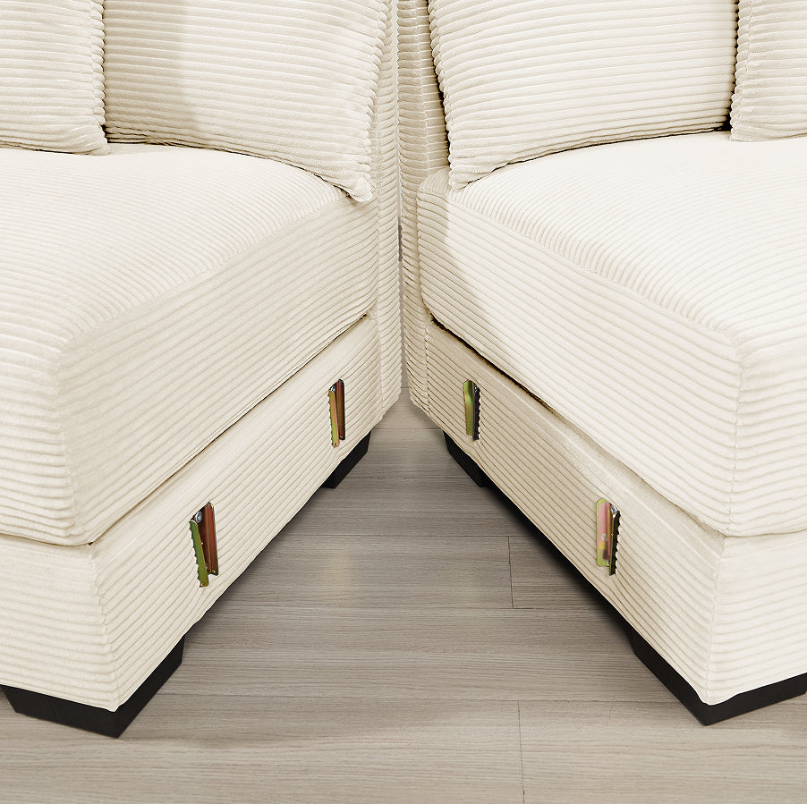 Norden Cloud Sectional in a living room setting