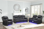 Jorden Power Recliner, LED lighting detail