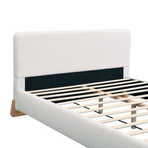 Netley upholstered adjustable bed in a bedroom