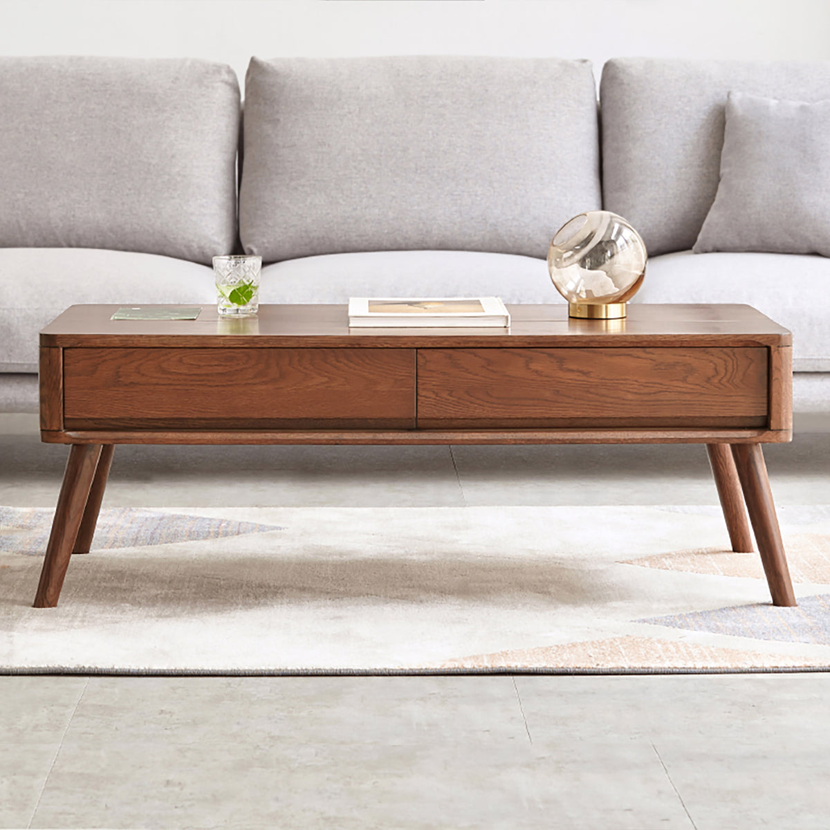 Nyborg coffee table top surface detail