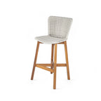 Salcombe outdoor bar stools shown as a pair at a terrace counter