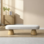 Perth bench with the storage lid open