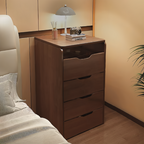 Ullapool vanity in a walnut finish