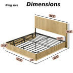 Ventnor bed base and frame detail