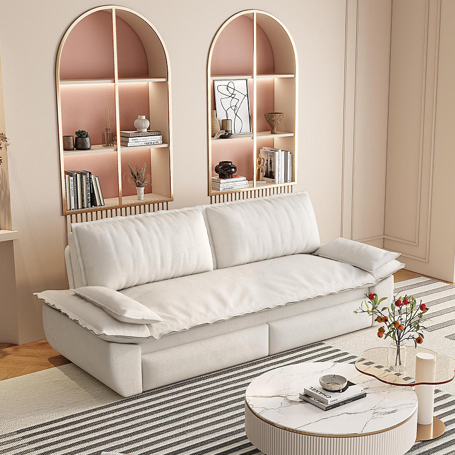 Quiron sleeper sofa folded flat as a bed
