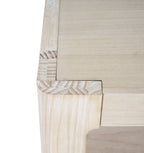 Ashby farmhouse console styled in a hallway