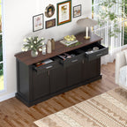 Braemar sideboard drawers open