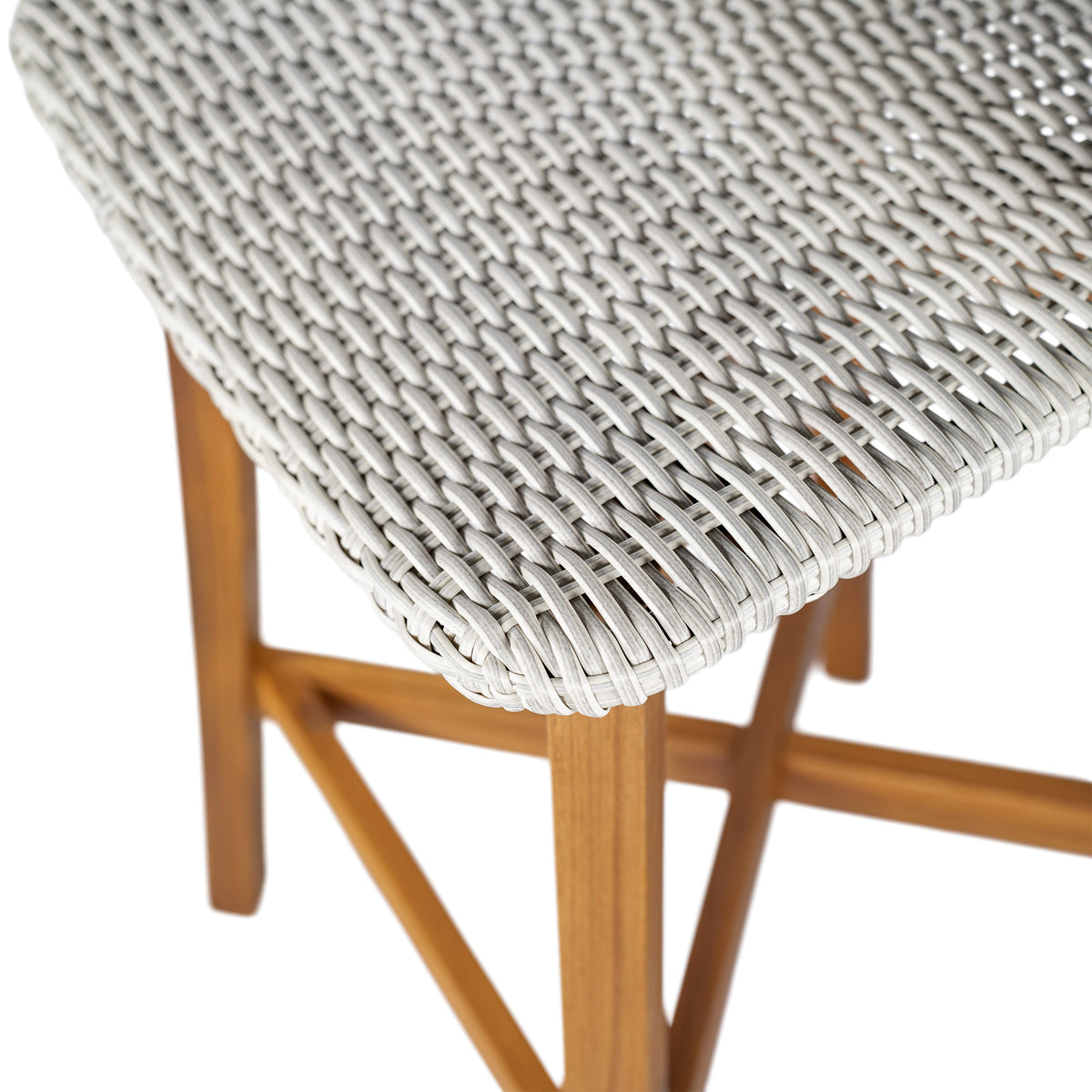 Salcombe outdoor bar stool rear view