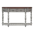 Jedburgh console four drawers open
