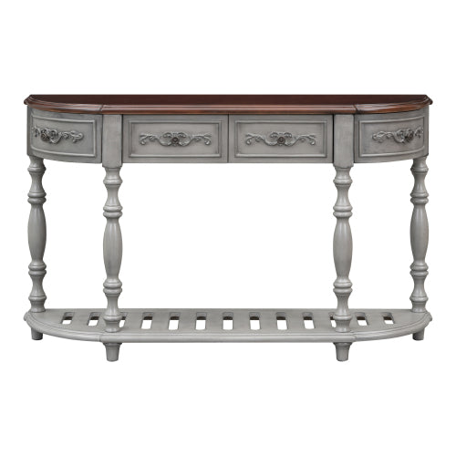 Jedburgh console four drawers open