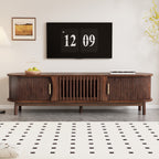 Eastleigh TV stand adjustable wood shelves