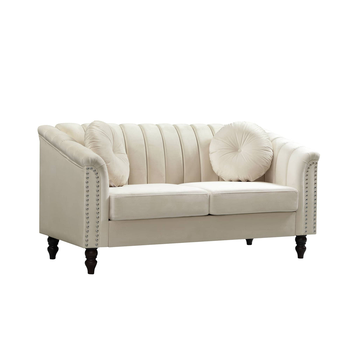 Merano Leather Corner Sofa, angled view