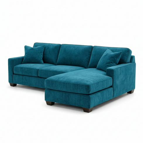 Rialto Velvet Sectional
