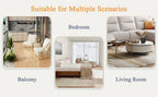 Aldon two-tier coffee table side profile